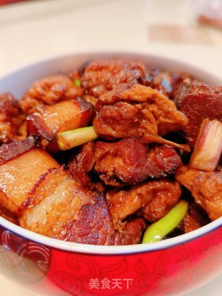油豆腐烧肉的做法步骤：12