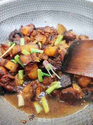 油豆腐烧肉的做法步骤：11