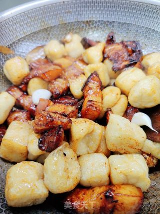 油豆腐烧肉的做法步骤：8