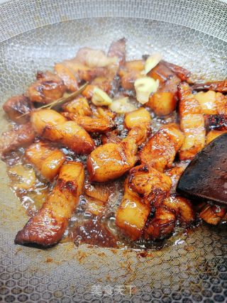 油豆腐烧肉的做法步骤：6