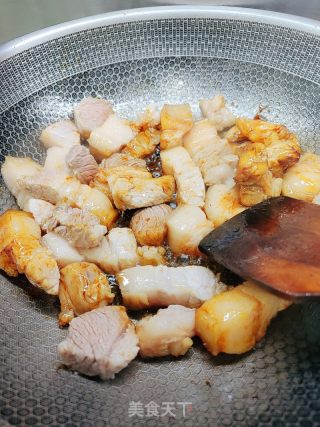油豆腐烧肉的做法步骤：4