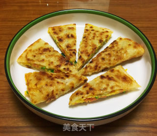 火腿鸡蛋饼(手抓饼)的做法
