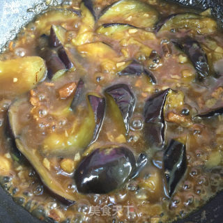 蒜蓉肉末烧茄子的做法步骤：9