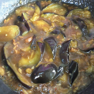 蒜蓉肉末烧茄子的做法步骤：7