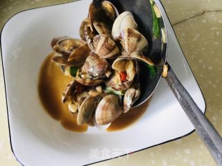 小炒花蛤的做法步骤：10