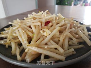 凉拌银条的做法