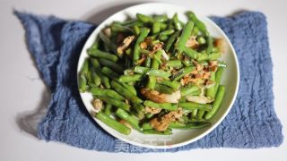 五花肉炒四季豆的做法