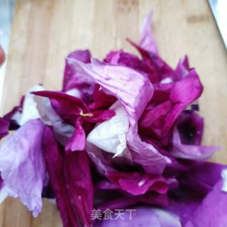 清汆牡丹花肉丸的做法步骤：3