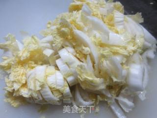 苦瓜炒娃娃菜的做法步骤：3