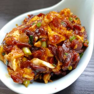 沙葱鸡蛋酱的做法步骤：8