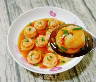 玉子豆腐蒸虾仁的做法