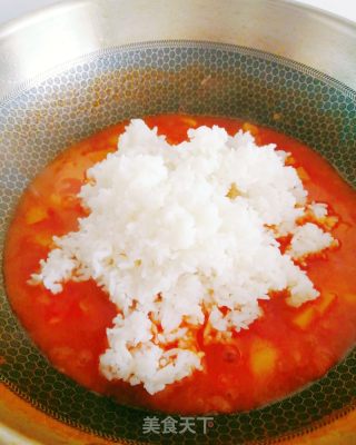 番茄土豆烩饭的做法步骤：7