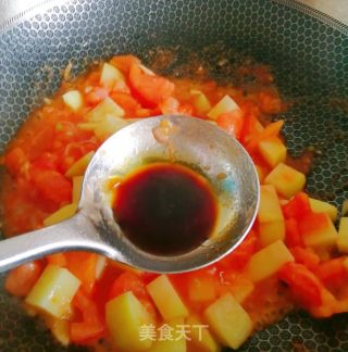 番茄土豆烩饭的做法步骤：5