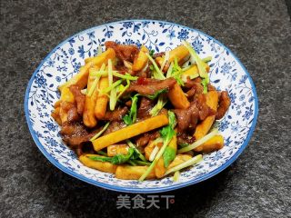 香芹炒豆干的做法