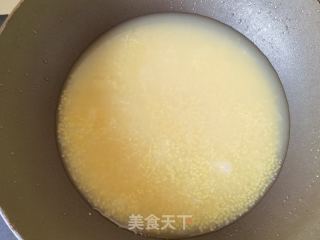 荠菜丸子咸米饭的做法步骤：4