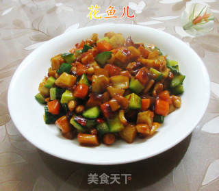 宫保莲藕的做法