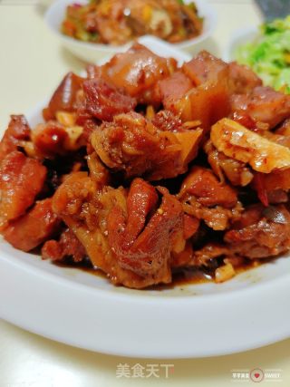红烧猪蹄块的做法步骤：12