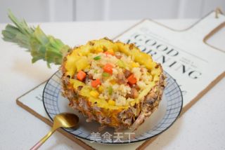 菠萝炒饭的做法