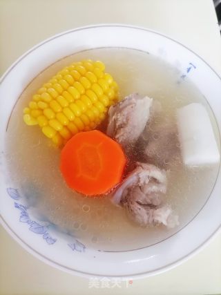 玉米山药排骨汤的做法