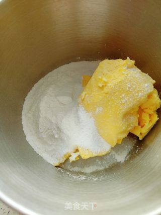 原味曲奇的做法步骤：2