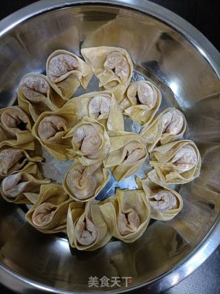 白菜猪肉云吞的做法