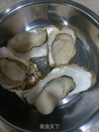 清蒸生蚝的做法
