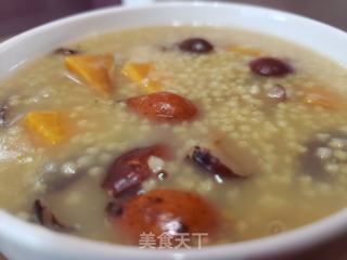 金缨红薯长寿粥的做法