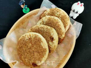 杂粮红糖芝麻烧饼的做法步骤：23