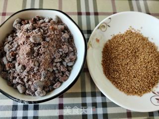 杂粮红糖芝麻烧饼的做法步骤：8