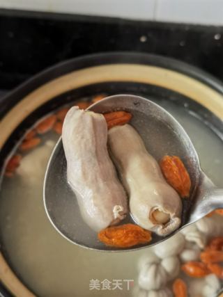 小肠灌莲子汤的做法步骤：8