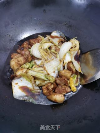 排骨烧白菜的做法步骤：11