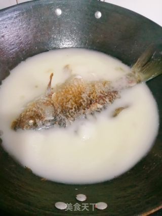 奶白鲫鱼豆腐汤的做法步骤：3