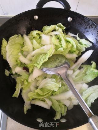 酸辣白菜的做法步骤：3