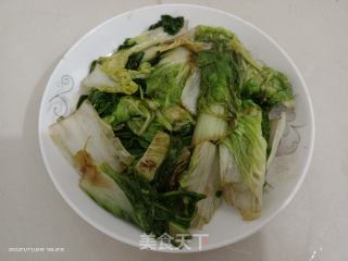 爆炒白菜的做法