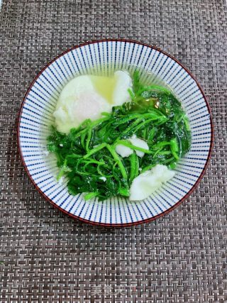 西洋菜鸡蛋滚汤的做法