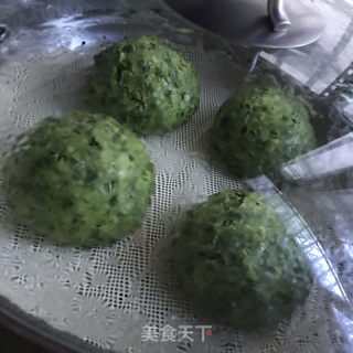 翡翠馒头的做法步骤：9