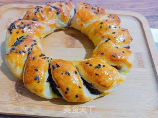 手抓饼豆沙卷的做法