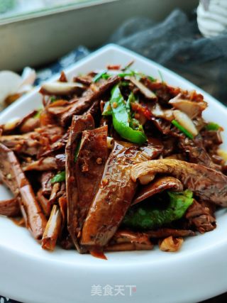炒茄子干的做法步骤：10