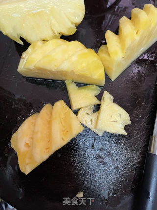 菠萝烤翅的做法步骤：4