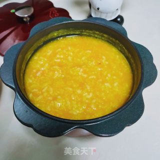 南瓜二米粥的做法