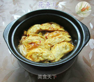 蛋饺大白菜鸡爪煲的做法