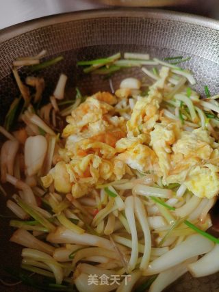 野荞头炒鸡蛋的做法步骤：12