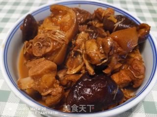 香菇焖猪手的做法步骤：11