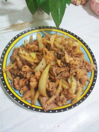 烧烤料炒羊肉
