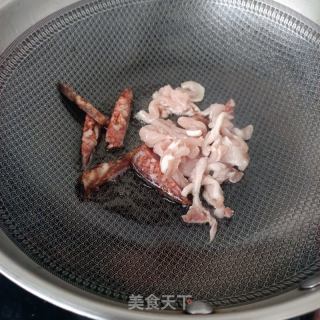 苔菜炒腐竹的做法步骤：10