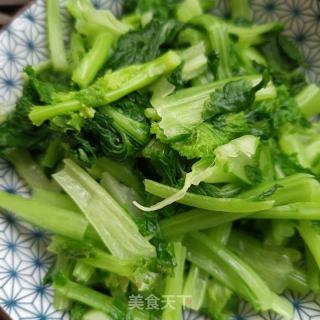 苔菜炒腐竹的做法步骤：7