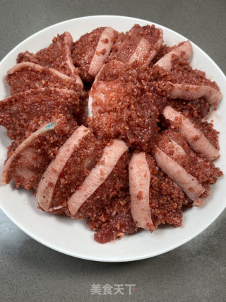 粉蒸肉肉香浓郁的做法步骤：8