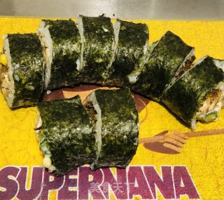 肉松紫菜包饭的做法步骤：17