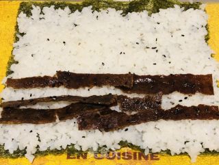 肉松紫菜包饭的做法步骤：11