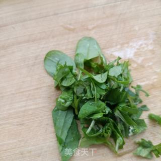 三色牡丹花瓣炒鸡蛋的做法步骤：6